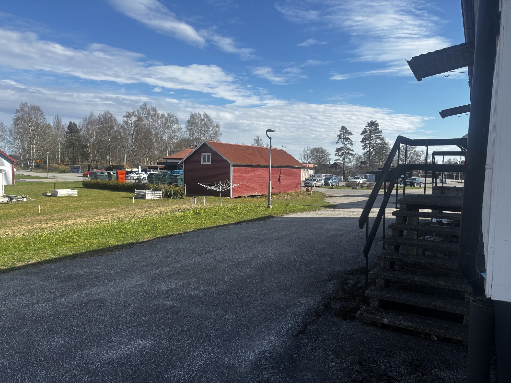 Utsikt från Hvilsten mot närområdet